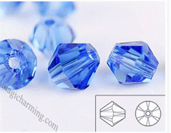 Bicone Crystal Beads-AAA Grade 5mm 012