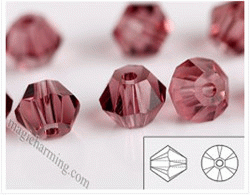 Bicone Crystal Beads-AAA Grade 5mm 017